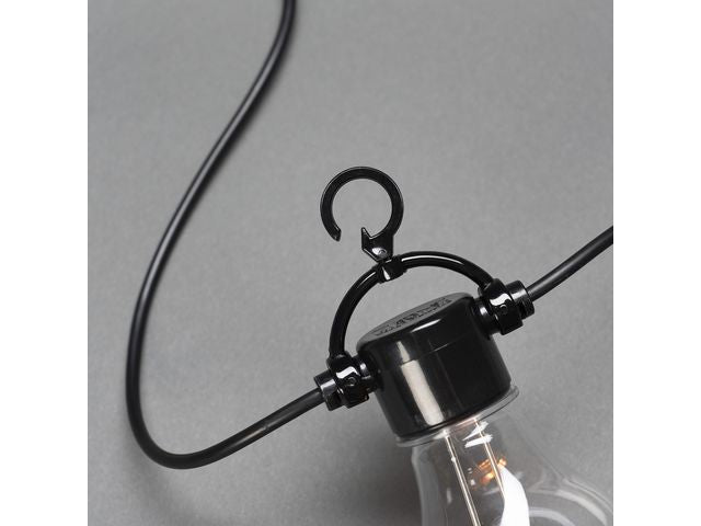 Ljusslinga tillägg E27 10 amb LED